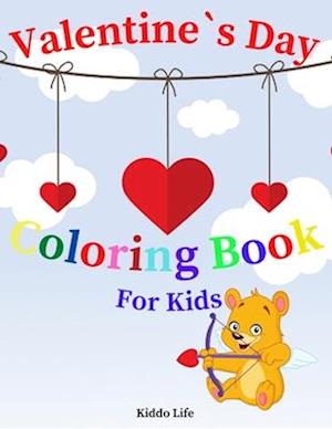 Valentine`s Day Coloring Book for Kids