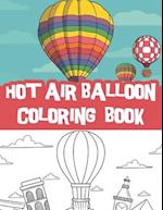 hot air balloon coloring book: fun and relaxing coloring book 