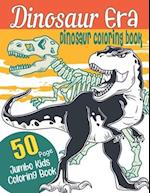 Dinosaur Era-Dinosaur coloring book