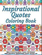 Inspirational Quotes Coloring Book