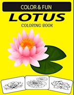 Lotus Coloring Book