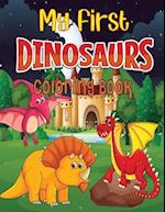 My First Dinosaur Coloring Book