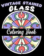 Vintage Stained Glass Coloring Book