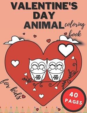 Valentine's Day Animal Coloring Book