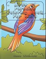 Birds of Paradise Coloring Book for Kid's