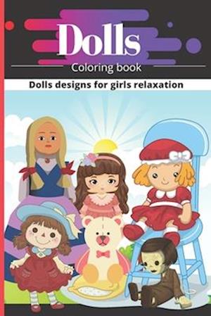 Dolls Coloring Book