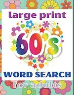 Large Print 60s Word Search