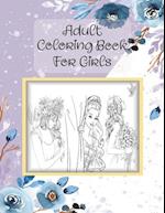 Adult Coloring Book For Girls