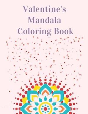 Valentine's Mandala Coloring Book