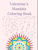 Valentine's Mandala Coloring Book