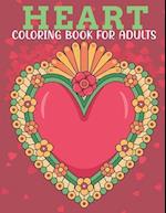 Heart Coloring Book For Adults