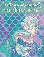 Vintage Mermaids Coloring Book