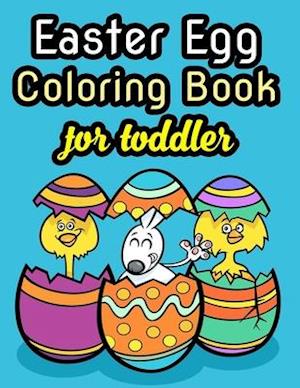 Easter Egg Coloring Book For Toddler