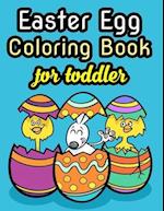 Easter Egg Coloring Book For Toddler