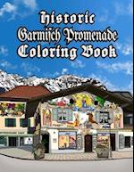 Historic Garmisch Promenade Coloring Book