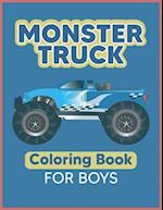 Monster Truck Coloring Book for Boys