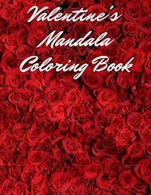 Valentine's Mandala Coloring Book