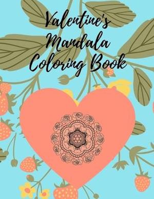 Valentine's Mandala Coloring Book