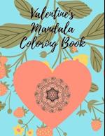 Valentine's Mandala Coloring Book