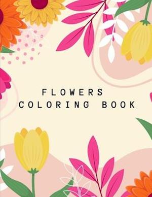 Flowers Coloring Book