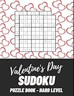 Valentine's Day Sudoku Puzzles Book - Hard Level