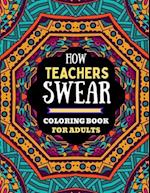 how teachers swear coloring book for adults