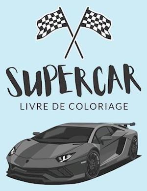 Supercar Livre de Coloriage