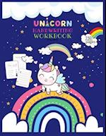 Unicorn Handwriting Workbook for Kids