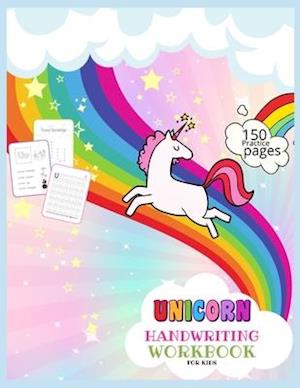 Unicorn Handwriting Workbook for Kids