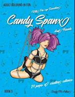 Adult coloring-in fun with Pin-up Sensation Candy Spanx and Friends, Book 5