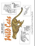 Wild Cats: A Special Edition Coloring Book 