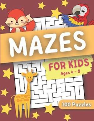 Mazes For Kids Ages 4-8