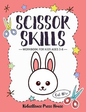 Scissor Skills Workbook for Kids Ages 3-6