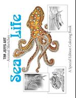 Sea Life: A Special Edition Coloring Book 