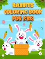 Rabbits Coloring Book for Kids