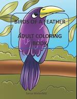 Birds Of A Feather Adult Coloring Book