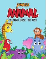 Jungle Animal Coloring Book for Kids