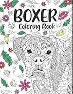 Boxer Coloring Book