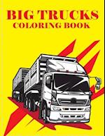Big Trucks Coloring book