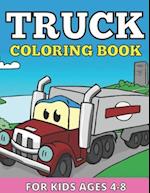 Truck coloring books for kids ages 4-8