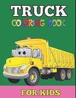 Truck coloring books for kids