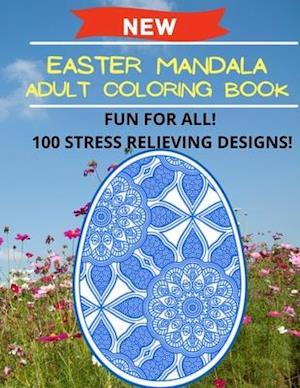 Easter Mandala Adult Coloring Book