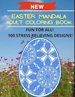 Easter Mandala Adult Coloring Book