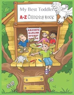 My Best Toddler A-Z Colouring Book