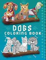 Dogs Coloring Book