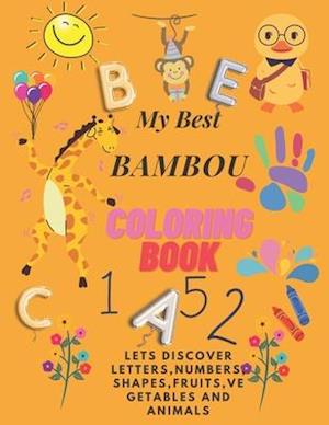 My Best BAMBOU Coloring Book