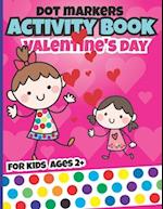 Valentines day dot markers activity book for kids