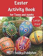 Easter Activity Book for Teens and Adults