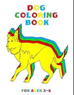 Dog Coloring Book for Ages 3-8