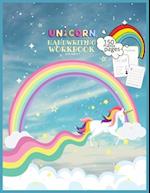 Unicorn Handwriting Workbook for Kids